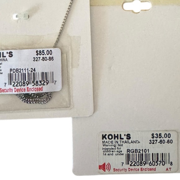 Blue La Rue Necklace and Charm Set - Picture 6 of 8